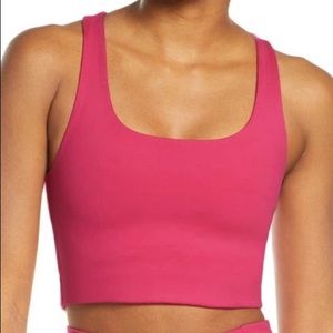Girlfriend Collective Paloma Sport Bra in Superbloom